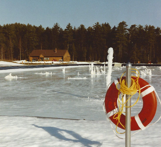 GSBSD - winter view across a lagoon